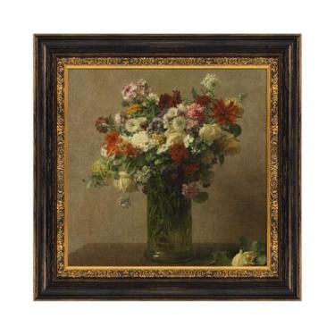 Imagem de FOLKOR Porta-retrato 20 x 20 cm com suporte para exibição de parede de mesa, moldura dourada retrô para fotos de família, retratos de cães, gatos, animais, prateleira, mesa lateral, galeria, presente