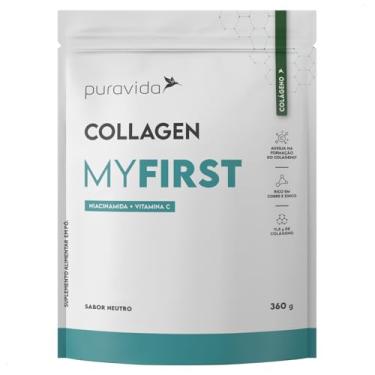 Imagem de Collagen My First Puravida 360g | Colágeno Niacinamida e Vitamina C