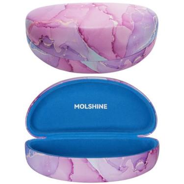 Imagem de Estojo de óculos de sol Hard Shell molshine Lilac Marble