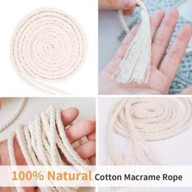Imagem de Cabo macrame, 3mm x 100m naturalmente macrame corda handmade twi - HUO