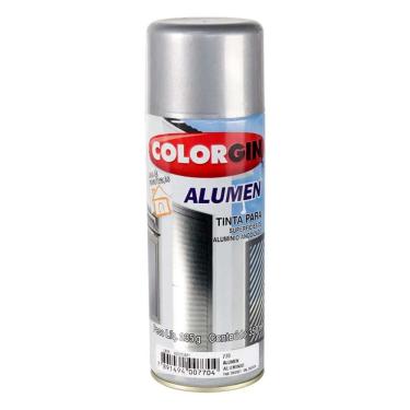 Imagem de Spray Aluminio Alumen Colorgin Acabamento Metalico Brilhante
