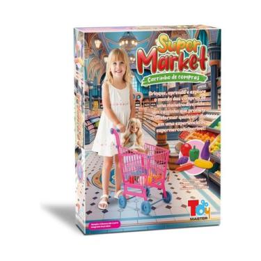 Imagem de Brinquedo Carrinho Super Mercado com Frutas e Legumes - Toy Master