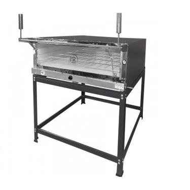 Imagem de Forno Industrial Pizza 130Lts 80x60 Refratário e Termômetro