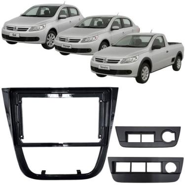 Imagem de Moldura 9 Polegadas Gol Voyage G5 2009 à 2012 Black Piano Painel Centr