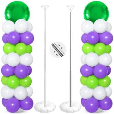 Imagem de Kit de suporte de coluna de balão Hungdao Cartoon Story Game Year