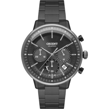 Imagem de RELOGIO ORIENT CRONOGRAFO CINZA METAL PRETO MTSSC045 G1PX