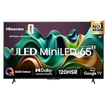 Imagem de Hisense Smart TV UHD 4K Mini LED 65" Polegadas 65U6N Google TV, Processador com AI, HDR10+, Dolby Atmos, Sports Mode, Game Mode Plus e Compatível com Alexa