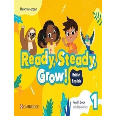 Imagem de Livro - Ready, Steady, Grow! Level 1 - PupilS Book With Digital Pack B