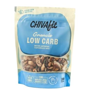 Imagem de Granola Low Carb Chiva Fit | Granola Sem Açúcar, Sem Lactose, Sem Glúten, Vegana | 200g