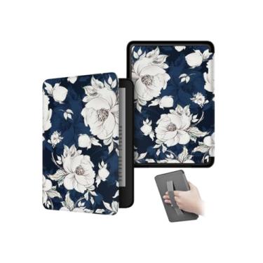 Imagem de Akacy Novo padrão pintado com alça capa para Kindle 17.8 cm 12th Case, leve e segura para água, capa protetora dobrável geração 2024 (22)