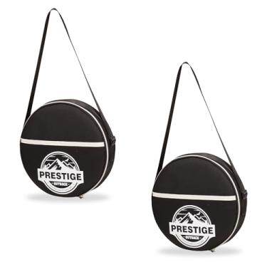 Imagem de Prestige Outback Estojo de transporte 3 em 1 para bancos redondos telescópicos, almofadas dobráveis para cadeira com almofada de espuma espessa, serve para todos os bancos dobráveis retráteis redondos