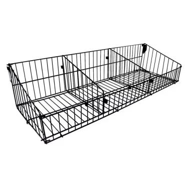 Imagem de Cesto Dobrável Para Gôndola 90cm Com 2 Divisórias FIT Amapá