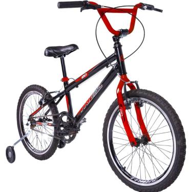 Imagem de Bicicleta Infantil Aro 20 BMX com Roda Lateral Tridal Bike Quadro Aço Carbono e Freio V-Brake