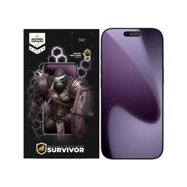 Imagem de Película para iPhone 17 Pro - Privacidade com Aplicador - Survivor - Gshield