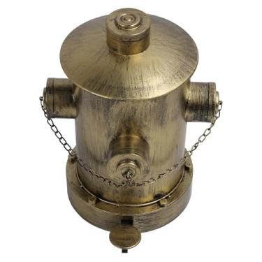 Imagem de Ymiko Lixeira de Ferro Forjado de Grande Capacidade Estilo retrô Com Balde Interno e Pedal para Escritório Doméstico ou Uso Interno, Lixeira de Aparência Vintage para Chão ou Mesa (Ouro)