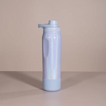 Imagem de Garrafa Térmica de Água Inox Rainbow - 650ml ou 950ml, Ideal para Academia Esportes e Dia a Dia Mantém Bebidas Geladas por Muito Tempo(Azul,Sem Personalização 650ml)