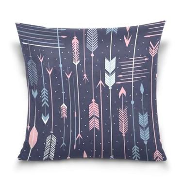 Imagem de Wassud Arrows, capas de almofada, decorativas, 50 x 50 cm, capa para sofá, sofá, casa, casa de fazenda, decoração de quarto