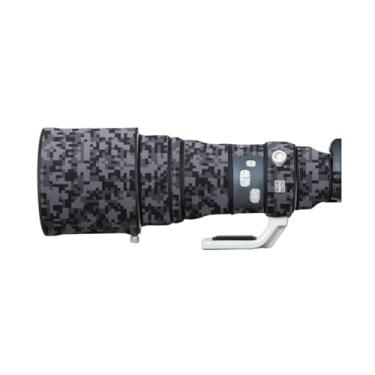 Imagem de COMEOXO Capa de lente para Canon EF 400 mm F/2,8 L é USM camuflagem capa de proteção para lente de câmera (cor #camuflagem digital - à prova d'água) capa de chuva