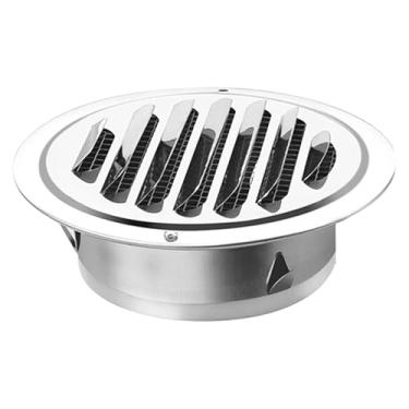 Imagem de Fxzqgnh Grelha de Ventilação em aço Inoxidável para Montagem Na Parede, Na Parte Inferior Do Telhado, Estilo E