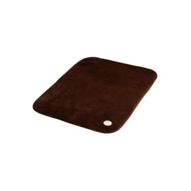 Imagem de Tapete Multiuso Felpudo Antiderrapante, 40x60cm, Sortido (Azul, Preto, Marrom, Cinza), 87g, Alta Densidade