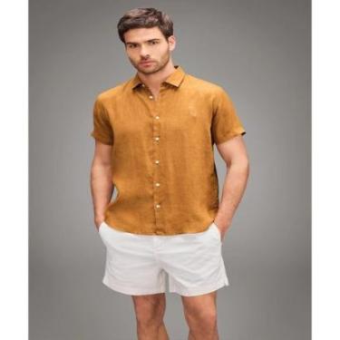 Imagem de Camisa Manga Curta Linho Reserva-Masculino