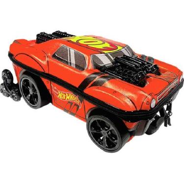 Imagem de Mochila Infantil com Rodinha HOT Wheels NIGHT Shifter Laranja