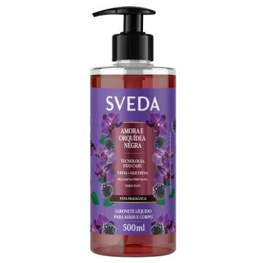 Imagem de Sabonete Líquido Sveda Amora Orquídea Negra 500ml