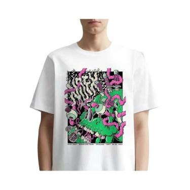 Imagem de Camiseta De Algodão Com Estampa Da Banda De Rock NOFX, Unissex, Mascul