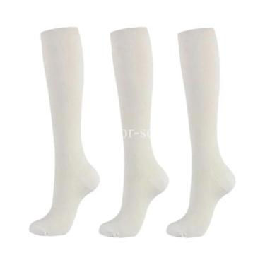 Imagem de Meias De Compressão Médica Para Mulheres, 3 a 6 Pares, Meias Para Vari