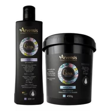 Imagem de Kit Arvensis Cachos Profissional Mascara 450+ Ativador 500Ml