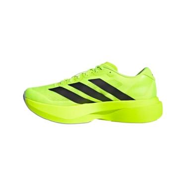 Imagem de adidas Tênis masculino Silvmt/Ironmt/Halsil Adizero Evo SL M met.Iron met./Halo Silver 11.5 EUA, Limão lúcido/preto/prata fosco, 8.5 Wide