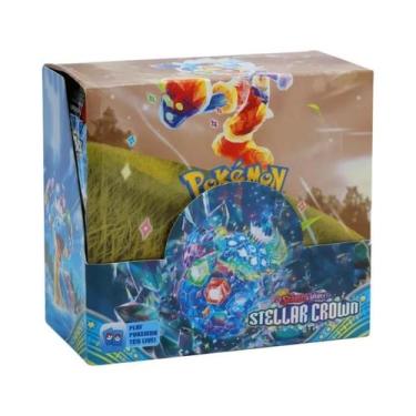 Imagem de Conjunto De Cartas Pokémon Scarlet Violet 324/360 Peças Booster Batalh