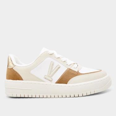 Imagem de Tênis Vizzano Casual Feminino, Off white, 35