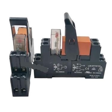 Imagem de 1 pç/lote Relé: LZS: RT4A4L24 Módulo Relé RT78725+EM18+RT424024