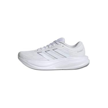 Imagem de adidas Tênis de corrida feminino Response 2, Branco/Zero Metálico/Prata Halo, 34