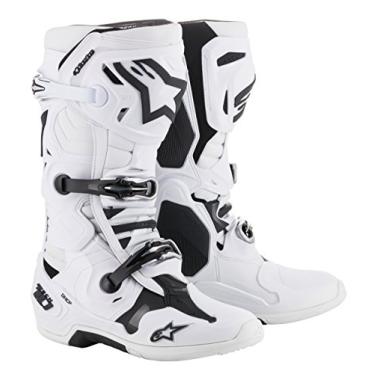 Imagem de Alpinestars Bota masculina Alpinestars Tech-10, Branco, 8