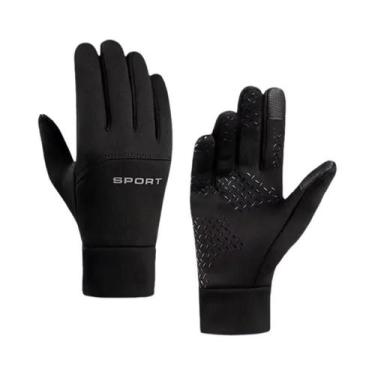 Imagem de Luvas De Inverno Unissex Quentes Com Tela Sensível Ao Toque, À Prova D