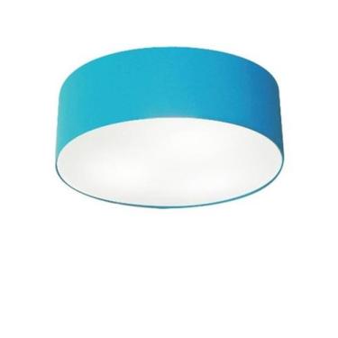 Imagem de Plafon Para Varanda Gourmet Cilíndrico SV-3005 Cúpula Cor Azul Turques