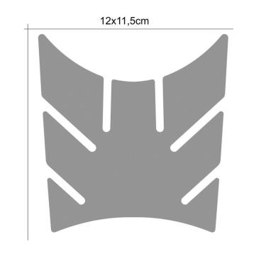 Imagem de Protetor Tanque Moto Yamaha Crosser Lander Xtz 250 Cor Vermelho