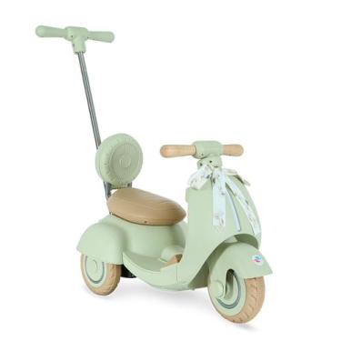 Imagem de Mini Moto Scooter Elétrica Lambreta Infantil 6V Com Farol LED E Música