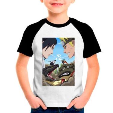 Imagem de Camiseta Desenho NARUTO Moda Infantil Roupa Criança 04 - DESIGN CAMISE