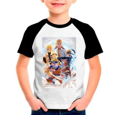 Imagem de Camiseta Desenho NARUTO Moda Infantil Roupa Criança 04 - DESIGN CAMISE