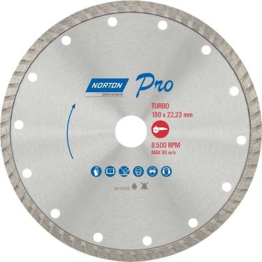 Imagem de Disco De Corte Diamantado, Turbo, 180 Mm, Furo 22,2 Mm, 70184645784 Norton Ostenvonder
