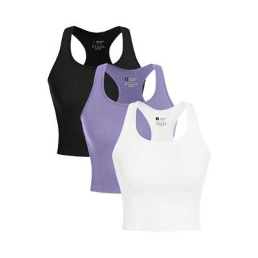 Imagem de Colete Feminino Sem Mangas Para Fitness, Corrida E Esportes, Top De Gi