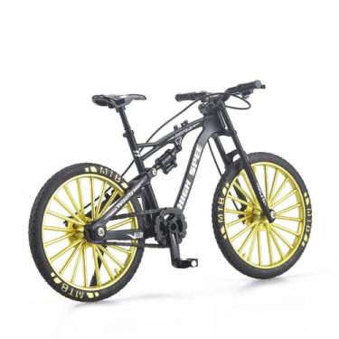 Imagem de Bicicleta de brinquedo Black Alloy Mountain Downhill Racing para crian