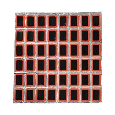 Imagem de 48 Peças De Remendos De Borracha Sem Cola Para Pneu De Bicicleta, Ferr