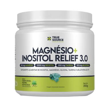 Imagem de Magnésio + Inositol Relief 3.0 Capim Limão True Source 350g