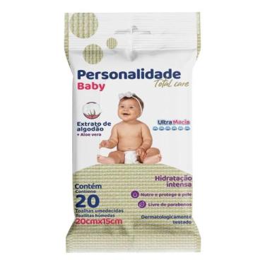 Imagem de Lenço Umedecido Personalidade 20 Unidades