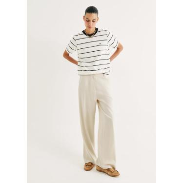 Imagem de Calça Feminina Reta Em Tecido Rústico-Feminino