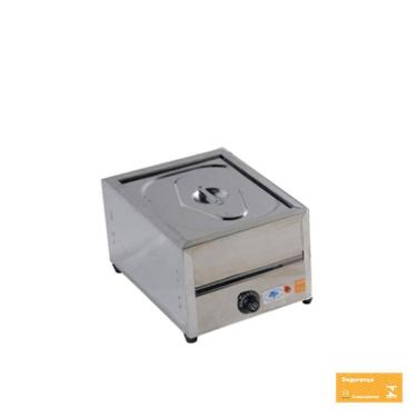 Imagem de Rechaud Térmico de 01 Cuba GN de 1/2 por 100 mm de Inox 220V RT01M IBET